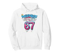 67 Pijamas Meme Holiday Gen Alpha Slang Sudadera con Capucha