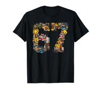67 Seis Siete Cumpleaños Meme Viral Italiano Brainrot Halloween Camiseta
