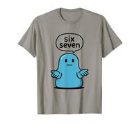 67 Six Seven 6-7 Blue Blob Slime - Divertido Meme de Brainrot para niños Camiseta