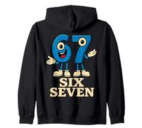 67 Six Seven 6-7 - Divertido Meme Italiano Brainrot Gaming Sudadera con Capucha