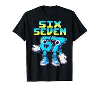 67 Six Seven 6-7 - Funny Italian Brainrot Kids Gaming Meme Camiseta
