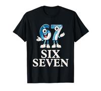 67 Six Seven 6-7 | Funny Italian Brainrot Kids Gaming Meme Camiseta