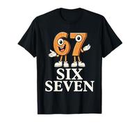 67 Six Seven 6-7 | Funny Italian Brainrot Kids Gaming Meme Camiseta