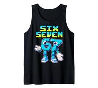 67 Six Seven 6-7 - Funny Italian Brainrot Kids Gaming Meme Camiseta sin Mangas