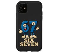 67 Six Seven 6-7 - Meme Divertido Italiano Brainrot Kids Gaming Carcasa para iPhone 11
