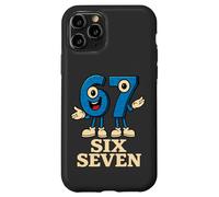 67 Six Seven 6-7 - Meme Divertido Italiano Brainrot Kids Gaming Carcasa para iPhone 11 Pro