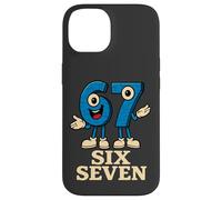 67 Six Seven 6-7 - Meme Divertido Italiano Brainrot Kids Gaming Carcasa para iPhone 14