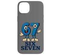 67 Six Seven 6-7 - Meme Divertido Italiano Brainrot Kids Gaming Carcasa para iPhone 14 Plus