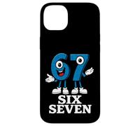 67 Six Seven 6-7 - Meme Divertido Italiano Brainrot Kids Gaming Carcasa para iPhone 14 Plus