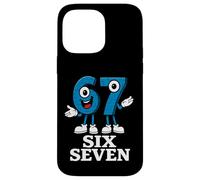 67 Six Seven 6-7 - Meme Divertido Italiano Brainrot Kids Gaming Carcasa para iPhone 14 Pro MAX