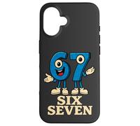 67 Six Seven 6-7 - Meme Divertido Italiano Brainrot Kids Gaming Carcasa para iPhone 16