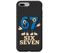 67 Six Seven 6-7 - Meme Divertido Italiano Brainrot Kids Gaming Carcasa para iPhone 7 Plus/8 Plus