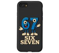 67 Six Seven 6-7 - Meme Divertido Italiano Brainrot Kids Gaming Carcasa para iPhone SE (2020) / 7/8