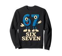 67 Six Seven 6-7 - Meme Divertido Italiano Brainrot Kids Gaming Sudadera