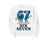 67 Six Seven 6-7 - Meme Divertido Italiano Brainrot Kids Gaming Sudadera