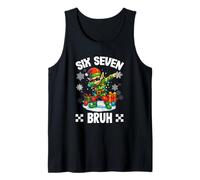67 Six Seven Bruh Christmas Elf 6 7 Meme Men Women Kids Camiseta sin Mangas