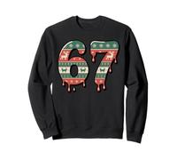 67 Six Seven Christmas 2025 Divertido Meme de la Generación Alpha Sudadera
