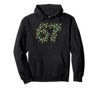 67 Six Seven Christmas 2025 Divertido Meme de la Generación Alpha Sudadera con Capucha