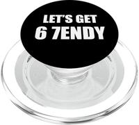 67 Six Seven Sendy 6 7endy Let's Get Sendy 67 Meme Funny 6 7 PopSockets PopGrip para MagSafe