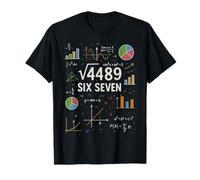 67 Six Seven Slang Meme For Math Nerd Square Root of 4489 Camiseta
