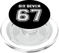 67 Six Seven Sport Design on Back. 6 7 Meme Men Women Kids PopSockets PopGrip para MagSafe