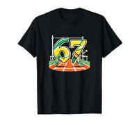 67 Six Seven Spring Track Running 6 7 Meme Men Women Kids Camiseta