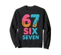 67 Sixty Seven Donut Glaseado Chispas Six Seven 67 Sudadera