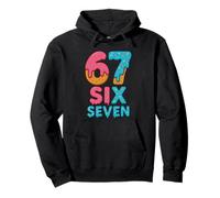 67 Sixty Seven Donut Glaseado Chispas Six Seven 67 Sudadera con Capucha