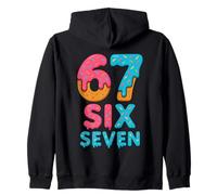 67 Sixty Seven Donut Glaseado Chispas Six Seven 67 Sudadera con Capucha