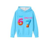 67 Sudadera con capucha para niños de 6 a 7 años, con estampado clásico de personajes de algodón orgánico, lavable a máquina, para niñas de 13 a 14 años