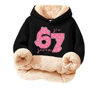 67 - Sudadera con capucha para niños de 6 a 7 años, estilo vintage, agradable a la piel, de rizo francés, para niños grandes, para niños de 13 a 14 años