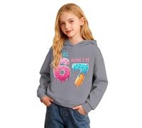 67 Sudadera con capucha para niños de 6 a 7 años, para niñas y niños, Six Seven Clásica, tela suave, mezcla de poliéster, para adolescentes, sudadera con capucha para adolescentes de 13 a 14 años