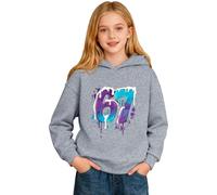 67 Sudaderas con capucha para niños y niñas Six Seven de manga larga Rave Classic 6 7 Meme Printed Pullover Tops Funny Autumn Boy's Streetwear, gris, 1-2 años