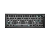 67 Teclas Kit de Teclado Mecánico de Bricolaje con Perilla RGB 5.0 Tipo C Cabado Cot Barebo Barebo Barebo Barebo Sharl White Sound Silicone The Keys Mechanical Kit Botto 67