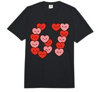 67 Valentine Hearts Funny Six Seven Meme Mujeres Niñas Niños Comfort Colors Adult Heavyweight T-Shirt