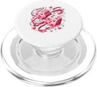 67 Valentine Six Seven Dice 6 7 Valentine's Day PopSockets PopGrip para MagSafe