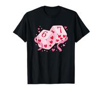 67 Valentine's Day Six Seven Dice 6 7 Meme Men Women Kids Camiseta
