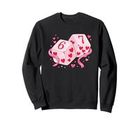 67 Valentine's Day Six Seven Dice 6 7 Meme Men Women Kids Sudadera