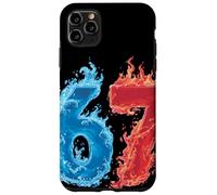 67 Water and Fire Six Seven | Gen Alpha Slang | Meme Carcasa para iPhone 11 Pro MAX