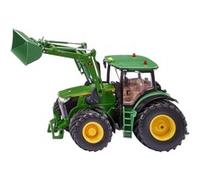 siku 6792, Tractor John Deere 7310R con cargador frontal, Verde, Metal/Plástico, 1:32, Teledirigido con app móvil y bluetooth, No incluye mando