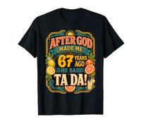 67th Birthday Tropical Vintage 1959 67 Years Old Men Women Camiseta