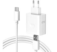 67W Cargador USB y 1M Cable SUPERVOOC Tipo c para OPPO Find N3 Reno11 10 5G Reno8 T A98 A78, SUPERVOOC Cargador Movil Carga Rapida para realme narzo 70 Pro 5G 11 12 Pro+