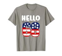 68 Años Patriótico Feliz Cumpleaños Es Mi 68 Cumpleaños Camiseta, Hombre, Pizarra, XXL