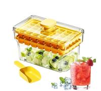 68-Cavity Ice Tray - Stackable Leakproof Maker With Press Releases