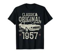 68 cumpleaños 1957 Coche clásico Camiseta