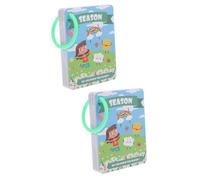 68 Uds Tarjetas De Concientización Estacional Tarjetas De Memoria Para Niños Tarjetas Cognitivas De Temporada Tarjetas De Aprendizaje Para Niños Juguetes Para Niños Tarjeta De BESTonZON