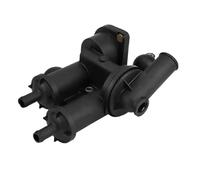 68003582AB Termostato de refrigerante del Motor con Carcasa para Tubo de Salida de la Carcasa del termostato Compass