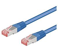 68274 Patch cord S/FTP 6 Line Cu LSZH azul 20m libre de halógenos 28AWG Goobay
