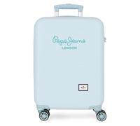 Pepe Jeans Dalma Maleta de Cabina Azul 40x55x20 cms Rígido 2 kgs Cierre TSA ABS 2 kgs 34 L Equipaje de Mano by Joumma Bags