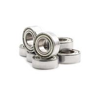 687 ZZ 7x14x5mm 10 piezas 687-2RS 687 Rodamientos de pieza de mano abiertos 10 piezas(687zzw4 7x14x4mm)